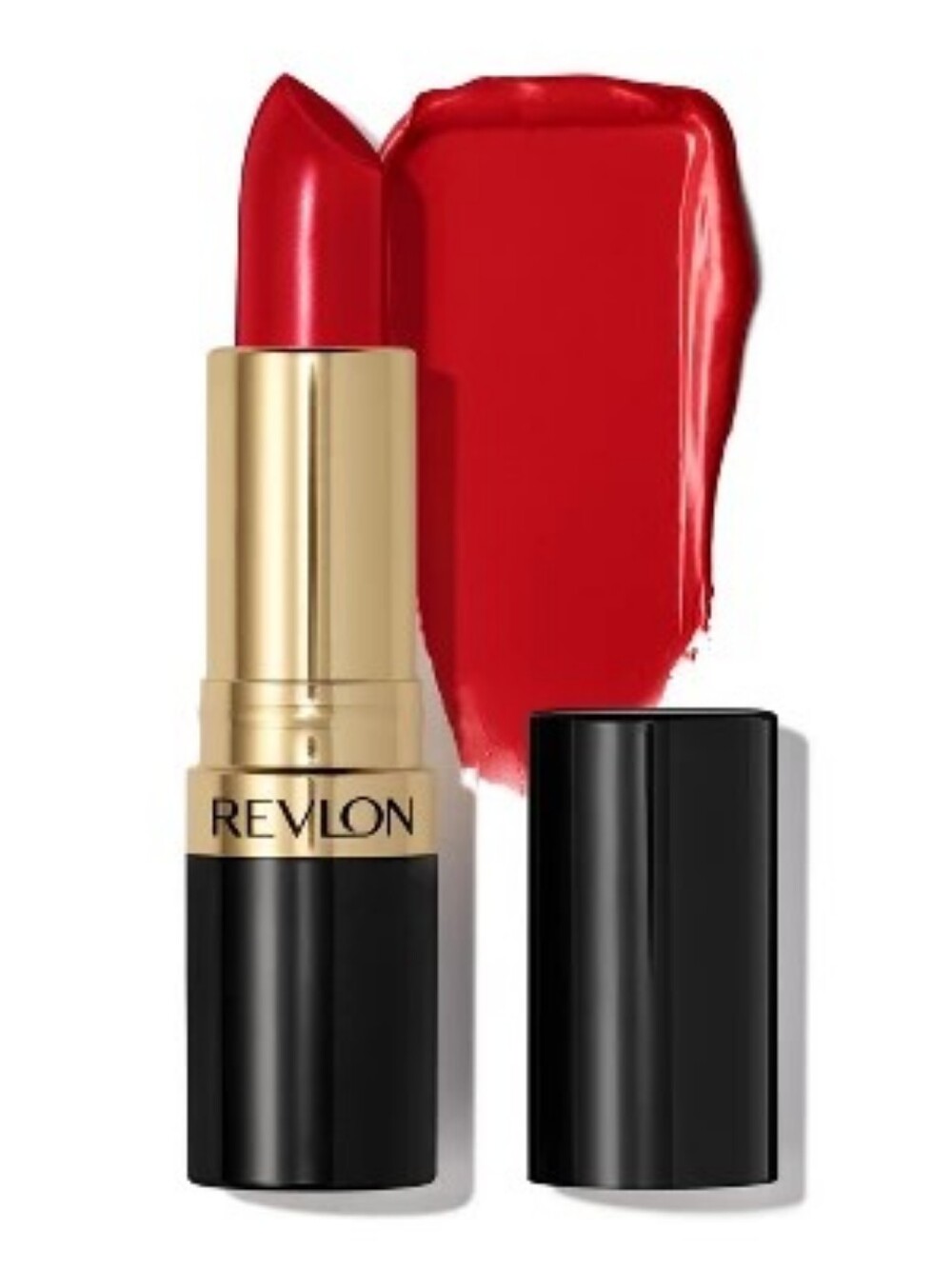 5 x Revlon, Super Lustrous Creme Lipstick, 0.15 oz, 775 Super Red